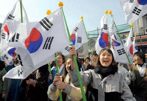 флаги Кореи